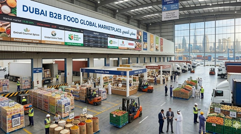 B2B Food Marketplace Dubai UAE